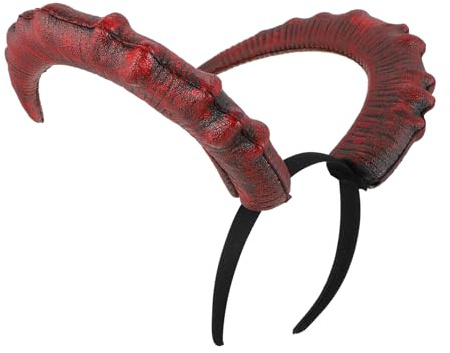 VALICLUD 1pc Devil Horn Headdress Costume Accessory Halloween Party Hairband for Carnival Celebrations Sparkly Design for Boys and Girls and Adults