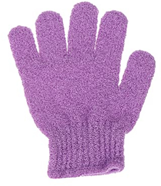 ARTSEWPLY Guantes Exfoliantes de Baño Color Aleatorio Uso para Hombres y Mujeres de Nylon 12 Piezas Ideales para Eliminar Suciedad y Aceite para Ducha y Baño