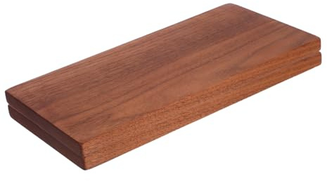 SHINEOFI 2 Piezas Tablas de Madera de Nogal Planchas de Madera para Proyectos Diy Fácil Corte para Decoración Muebles y Manualidades