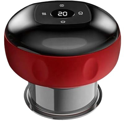 Ventosa eléctrica portátil ergonómica 5 en 1, masajeador de hombros y ventosa, adecuado para hombres, mujeres, espalda, cuello, hombros, piernas, pies, manos, hogar