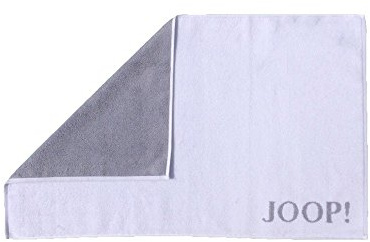 Joop! Badematten Classic Doubleface 1600 weiß-Silber - 67