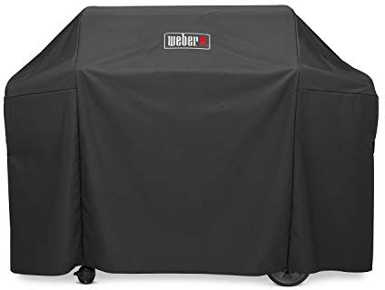 Weber Genesis II 400 Series Premium Grill Cover, Heavy Duty and Waterproof, Fits Grill Widths Up to 65 Inches