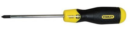 STANLEY 0-64-949 Cacciavite Cushion Grip, 150 mm x 3, Lama Phillips