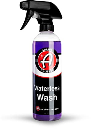 Adam's Polishes Waterless Wash (16oz) - Car Cleaning Car Wash Spray for Car Detailing | Safe Ultra Slick Lubricating Formula, Boat, Motorcycle, RV | No Garden Hose, Wash Soap or Foam Cannon Needed