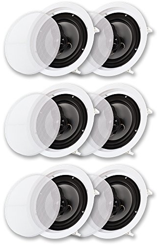 Acoustic Audio CS-IC83 - Altavoz de Techo (8 Pulgadas, 3 Pares, 2100 W)