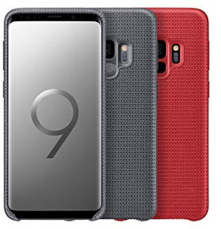 Samsung HyperKnit Cover (EF-GG960) für das Galaxy S9, Grau