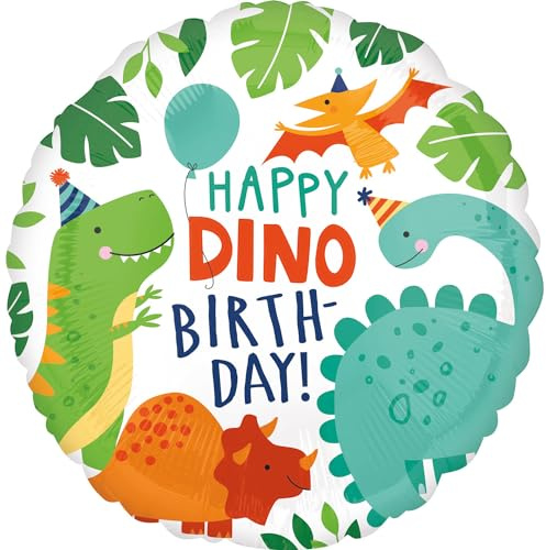 PKT) Dino-Mite Standard HX Folienballon S40