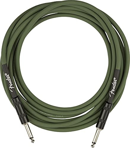 Fender® »STRUMMER PRO CABLE - GRAB GREEN« Joe Strummer Signature Instrumentenkabel - 4 Meter