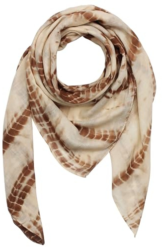 Freak Scene Superfreak Baumwolltuch - Bamboo - braun tie dye - quadratisches Tuch
