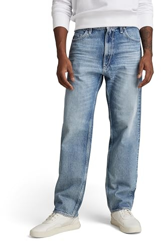 G-STAR RAW Herrtyp 49 avslappnade raka jeans Byxor, Blå (Sun Faded Air Force Blue D20960-c967-c947), 26W / 30L