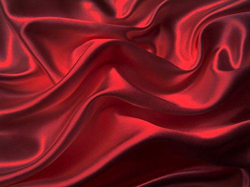 Gorgeous Home LINEN 25 Momme Mulberry Silk 6A Graded Solid Sheet Set | Queen(60 X 80) Burgundy |Comfy&Cozy Set Upto 21(inch) Deep Pockets with Elastic Bounded 4 Piece Set | Oeko-Tex Standard