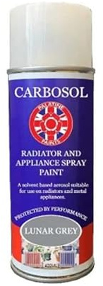 Palatine Paints Radiator and Appliance Spray Paint - Gloss Finish, 400ml (Cotton Cream)