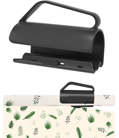 Geschenkpapierschneider,Geschenkpapier Schneider für Rollen,einfacher schneller und sicherer Roll-Cutter, Roll Papier Schneidegerät für Geschenkpapier, Weihnachten,Halloween