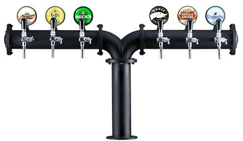 Torre Cerveza 6//8 Grifos,dispensador Portátil Grifo Cerveza Con Señal Licor Con Luz LED,ciclo 360°,protección Temperatura Constante Y 1-3meses Se Mantiene Fresco,sabor Rico Y Delicado,para Bar