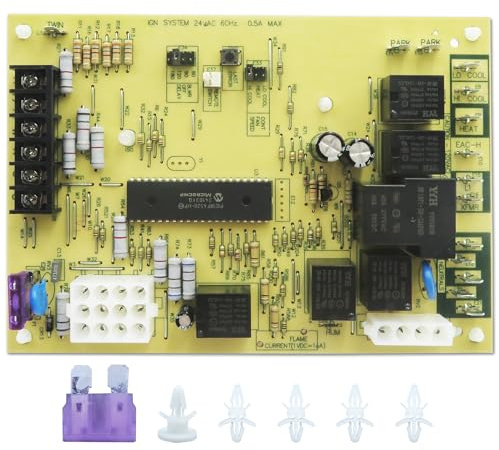 S1-33103010000 Furnace Control Circuit Board Compatible with White Rodgers 50A56-956 50A56-242 50A56-243,York,Luxaire, Coleman Integrated Control Furnaces,York 031-01267-001A