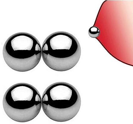 4 pezzi anello per capezzolo finto non piercing, piercing magnetico per capezzolo con perno a bilanciere, gioielli per il corpo finti per le donne