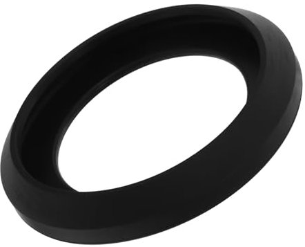 Gadpiparty Toilettendichtung Toilettenabdichtung WC-Dichtung Wasserdichte WC Dichtung WC Dichtung gegen Wasserleckage WC Ersatzteile WC-Ersatzdichtung -Toilettenflansch Gummi Black