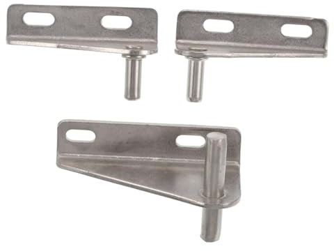 Alipis 3pcs Freezer Door Hinge Bearing for Refrigerator Smooth Opening Closing for Double Door Freezer Commercial Use