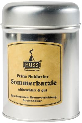 Huss Räucherkerzen Sommerkarzle (Blechdose)