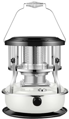 Liftable Kerosene Heating Stove – Portable Indoor/Outdoor Heater for Ice Fishing & Camping, Efficient Space Warmer with Easy Mobility (Beige)