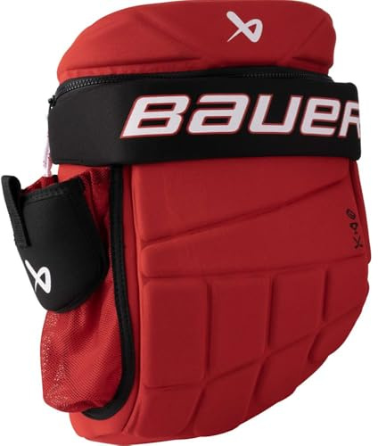 Bauer Handschuh Rucksack Rot-Schwarz für Eishockey und Inlinehockey