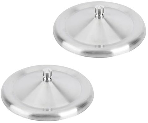 TOYANDONA Cup Lid Leak Proof Mug Cover for Coffee Tea Cups Round Water Cup Cap with Smooth Edges Easy to Place on 4.84 in 2 Pack for Home Office Daily Use