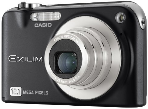 Casio EXILIM Zoom EX-Z1200 Digitalkamera (12 Megapixel, 3-fach opt. Zoom, 2,8 Display) schwarz