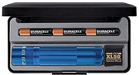 Maglite Men's XL50 LED Presentation Box Flashlight-Blue