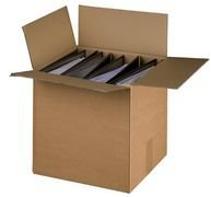 smartboxpro 212100410 Ordner-Versandkarton, braun für 4-5 Ordner