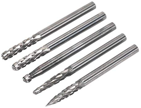 Sealey MCBSET01 Micro Carbide Burr Set 5pc