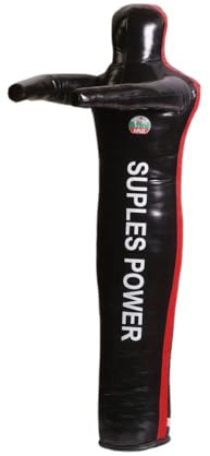 Suples Dummy *Power (Stump) Vinyl (S, 50-55 lbs, 58 in) (Wrestling, Grappling, MMA, jiu Jitsu, Judo, BJJ, Throws)