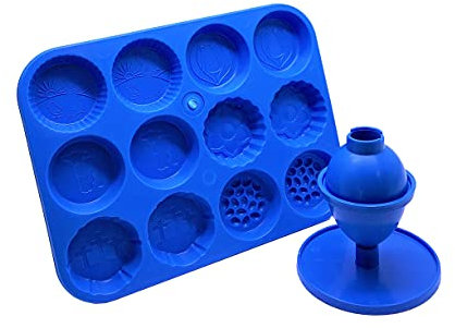 Proops Candle Mould Set x 2, 1x Easter Spring Wax Melt Tray & 1x Egg Shaped Candle Mould (S7837). Free UK Postage.