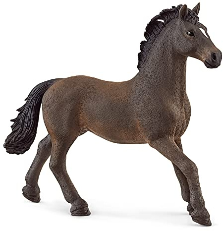Schleich Horse Club | Oldenburger Hengst 13946 | 4 x 14 x 12 cm | Spielfigur ab 6 Jahren | detailgetreues Pferd | Deko oder Sammelfigur | Geschenk für Mädchen und Jungen