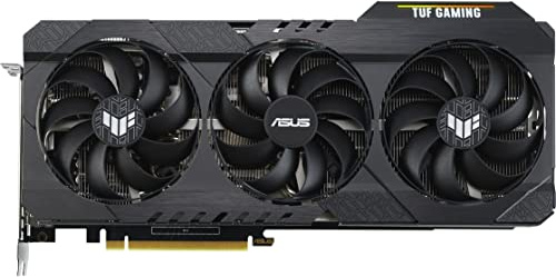 ASUS TUF Gaming NVIDIA GeForce RTX 3060 Ti V2 OC Edition Carte graphique (PCIe 4.0, 8 Go GDDR6, LHR, HDMI 2.1, DisplayPort 1.4a, double roulement à billes, qualité militaire, GPU Tweak II) (renouvelée