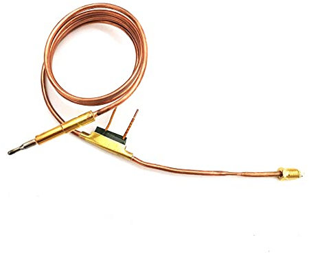 Cfty Heizungsteile Thermoelement mit Unterbrecher for Gaswarmwasserbereiter Kamine 1200 mm lang