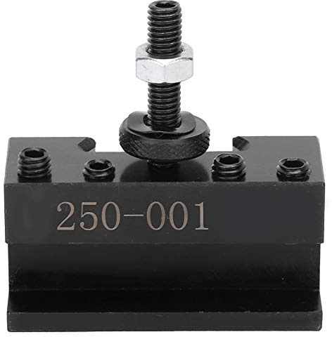 Portautensili a Cambio Rapido, Acciaio Ad Alta Velocità 250-001 Portautensili per Tornio CNC a Cuneo Supporto per Barra Noiosa di Ricambio Dispositivo CNC