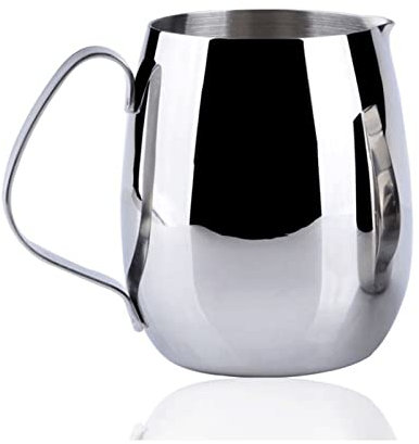 CHENMIAOMIAO Sauce Boat Gravy Bowl Gravy Boat Stainless Steel Restaurant Seasoning Pot Creamy Ketchup Pot Oil Sauce Pot Table Service Pot 600ml pour ladle (Color : A)