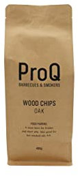 ProQ Premium Smoking Wood Chips (5 x 1KG Pack) - Oak