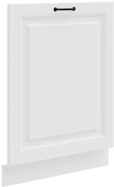 Kuechen-preisbombe Frontblende für vollintegrierten Geschirrspüler 60 cm Stilo Weiß Küche Landhaus