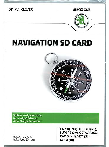 Skoda 5L0051236C Speicherkarte SD-Karte 16 GB, nur für Navigationssystem MIB1 Amundsen *** OHNE Navigationskarten ***