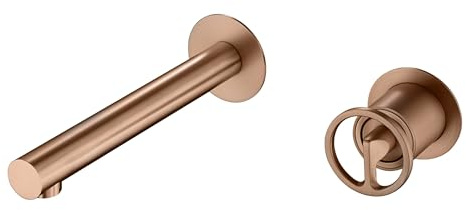 IMEX GLC033/ORC OLIMPO Monomando Empotrado Lavabo Oro Rosa Cepillado