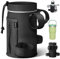 Likesing 24-40oz Getränkehalter Flaschenhalter Fahrrad Ohne Schrauben Trinkflaschenhalter Fahrradflaschenhalterung Getränke Halterung Fahrrad Trinkflaschenhalterung Wasserflaschenhalter mit Netztasche