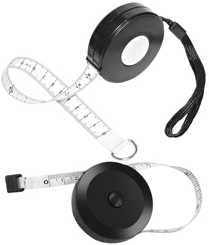 1 Pieza De Cinta Métrica De 200 Cm Y 1 Pieza De Cinta Métrica De 150 Cm, Cinta Métrica De Plástico Retráctil Automática, Cinta Métrica De Doble Cara, Cinta Métrica A Medida, Mini Cinta Métrica