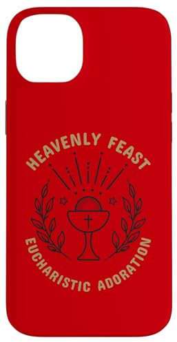 Calice catholique d'adoration eucharistique Coque pour iPhone 14 Plus