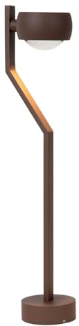 LUCIDE ESTAL - Pollerleuchte - LED - 1x9W 2700K - IP54 - Rostfarbe