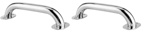 Yctze 2PCS Barca Corrimano Grip Rail Bar 7.9in in Acciaio Inox 316 Grab Marine Corrimano Impugnatura per Barca Hatch Yacht Bagno