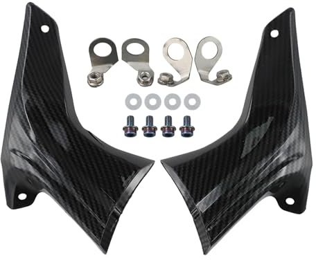 Aenmcs Enfriador de Pinza de Freno Conductos de Aire de la Pinza de Freno Delantero de Motocicleta, Material ABS, Fibra de Carbono, Enfriador, Apto para Ducati V4 1098 Universal