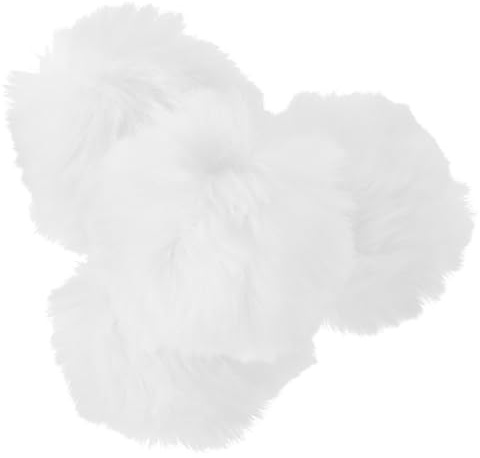 KKXXYQFC Pin Haar Plüsch Flauschige Pompons Ornamente Pompom Tasche Schuh Poms für Mützen Pom künstlich