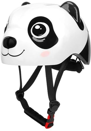Kids Bike Helmet, Animal Design Cap, Adjustable Lightweight Gear with Quick Lock, Boys Helmet with Cute Look, 18.5 to 21.26inches Sports Tool, Safety for Cycling Scooter Skateboard Skating Outdoor