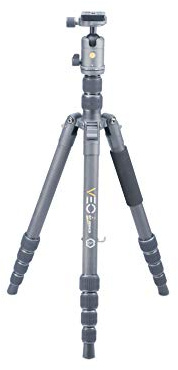 Vanguard Trépied de Voyage en Aluminium avec rotule pour Appareil Photo Reflex numérique Sony, Nikon, Canon, Fujifilm